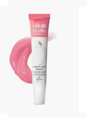 Neycare liquid blusher with watre proof long lasting easy to use pack of 1(pink)