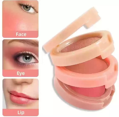 Emijun Best multiuse makeup face blusher kit(multicolor)