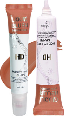 adbeni Liquid Blusher Effortless Glow & Long-Lasting, Easy To Blend(Glisten Glow)