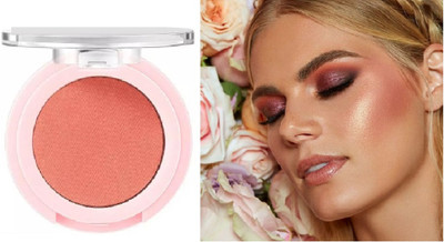 GABBU Peach Color Face Blusher Powder Cheek Rouge Nourishing(peach)