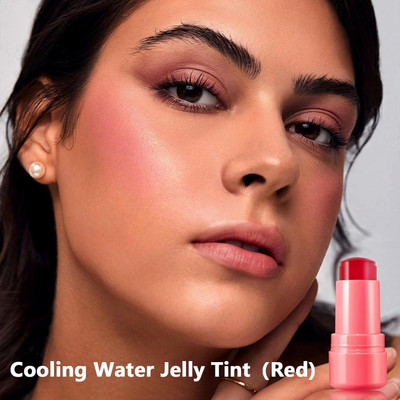 MYEONG Multi-Use Moisturizing Water Lip Tint Makeup, Waterproof Long Lasting Lip(Red)