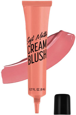 GABBU Soft Matte Cream Blush Long-Lasting, Weightless Liquid Blush(peach)