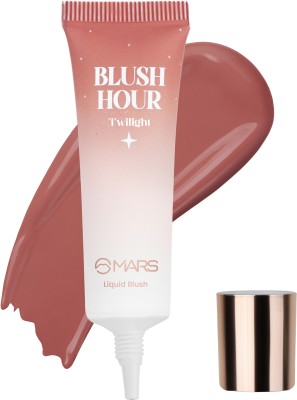 MARS Liquid Blush Hour | Dewy-Matte Finish | Highly Pigmented | Long-Lasting Formula(02-TWILIGHT)