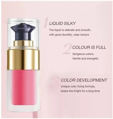 GFSU - GO FOR SOMETHING UNIQUE VELVET LIQUID BLUSHER MATTE ROSE PINK(ROSE PINK)