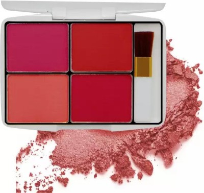 winry BEST 4 IN 1 BLUSHER PALLETE FOR WOMANS AND GIRLS(MULTICOLOUR)