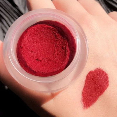 GABBU Lip & Cheek Tint | Blush with Beetroot Extract | Long Lasting, & Matte Finish(Red)