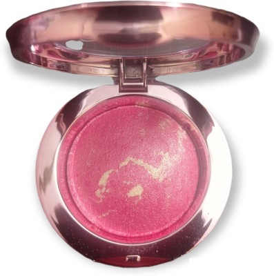 REIMICHI New Lightweight Baked Blusher and Highlighter with effortlessly(ROSE PINK)