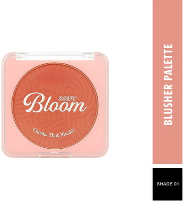 nuvya Blusher with Long-Lasting Matte Effect S1(Salmon)