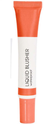 nn LIQUID BLUHSER LONG LASTING WATER PROOF MATTE FINISH PERFECT LOOK(orange)