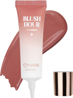 MARS Liquid Blush Hour | Dewy-Matte Finish | Highly Pigmented | Long-Lasting Formula(02-TWILIGHT)