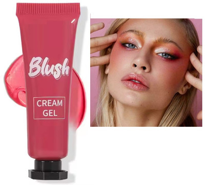 HUZURLU Long Lasting Multi Purpose Makeup Blush for Cheeks, Eyes and Lips For Girls(red)