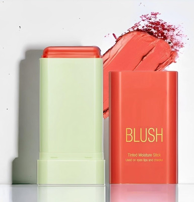 GFSU - GO FOR SOMETHING UNIQUE Cream Blush Stick, Solid Moisturizer Stick Waterproof(orange)