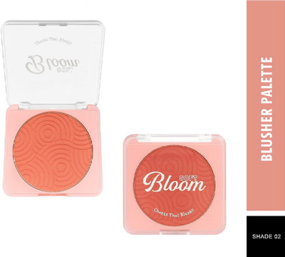 nuvya Natural Flush Blusher with Soft Texture and Day to Night Wearability S2(Sea)