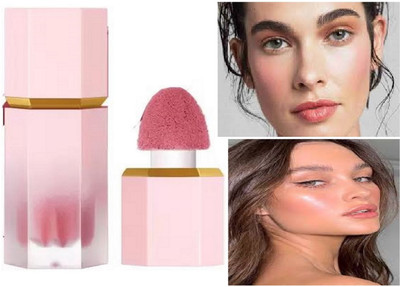 Lui Pui SOFT MATTE FINISH BLUSH MAKEUP PINK COLOR(PEACH)