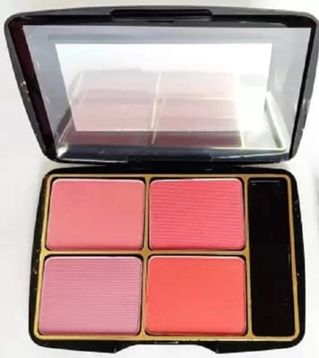 JANOST SOFT 4 IN 1 BLUSHER PALETTE FOR WOMEN AND GIRLS(Multicolor)