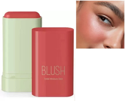 GABBU Use Lightweight Multi-Stick for Face Eyes & Lip Longlasting 3in1 Multi-Use(coral oranage)