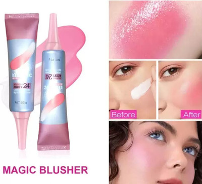 ADJD 2-in-1 -Changing Liquid Blush Cheeks & Lips Gloss(PINK)