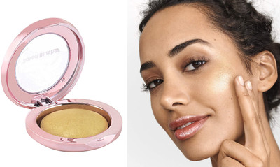 ADJD Smooth Shiny Baked GOLDEN GLOW Blusher you Lovely Cheeks(GOLDEN GLOW)