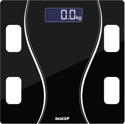 beatXP Fusion Curve Weighing Scale(Black)