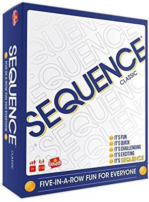 FUNSKOOL The Original Sequence, Fun Family Strategy Game Board Game Accessories