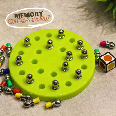 Luxen Memory Match Stick Chess Game Set, Funny Block Board Game Board Game Accessories