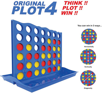 ZWINKO Original Plot 4 Big Board Game Family Game Strategy Game Board Game Board Game Accessories
