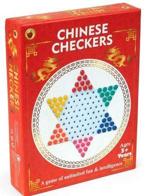 Jayaansh Traders Chinese Checkers Game for Kids ( Pack of 1) Party & Fun Board Game