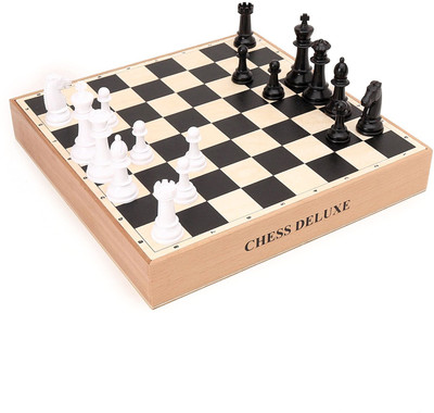 FUNSKOOL Board Game Deluxe Chess - Be A Grand Master! Educational Board Games