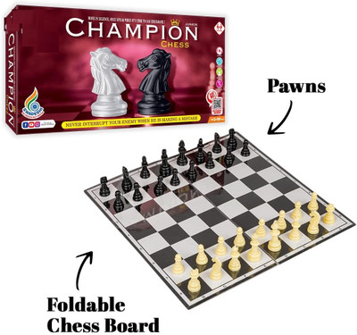 ZWINKO Junior Classic Strategy Game Champion Chess to Develop Strategy Building Board Game Accessories