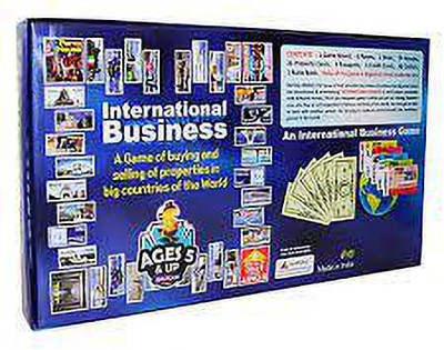YAAH CREATION International Business (SMALL SIZE )Bonanza Game of Money Party & Fun Board Game