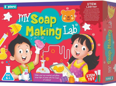 Jayaansh Traders My Soap Making Lab /Step Learner/ (Multi Colour) Educational Board Games