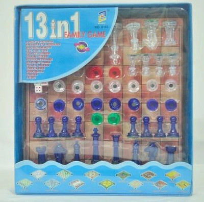 NEEVA ENTREPRISE NEEVA ENTERPRISE 13 in 1 Magnetic Ludo Chess Snake and Ladders Set Game Board Game for Kids Indoor Sports Games Board Game Word Games
