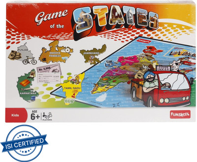 FUNSKOOL Game of the States Educational Board Games