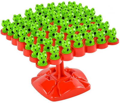 TOYZAA Frog Tree Balance Stacking Board Game For Kids Educational Toys Strategy & War Board Game