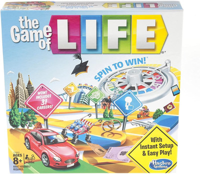 Zuuluzrs The Game of Life Board Game, Fun Board Game for Families and Kids super cool Party & Fun Board Game