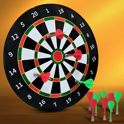 toyden Magnetic Dart Board Play Set with Darts Game for Kids & Adults Dart Board Game