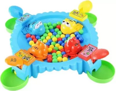 AS TRADERS Hungry Frog Eating Beans Games Family Game- FG50 Board Game Accessories