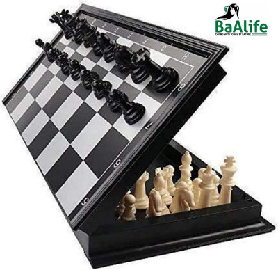 BaAlife Magnetic Chess Board Set/ 2 player /Toys for Kids and Adults Educational Board Games