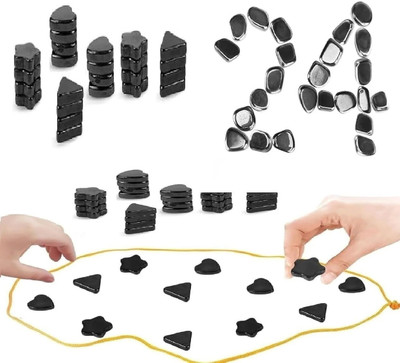 Corozil Magnetic Duo Game | Stones Magnet Effect |Set for Team Game | Party & Fun Board Game