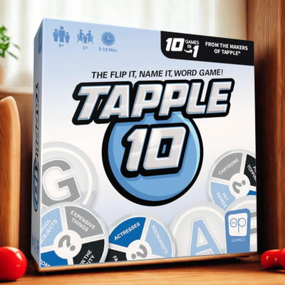 Zuuluzrs Tapple 10 Featuring Different Games - Strategy Game With Family And Friends Party & Fun Board Game