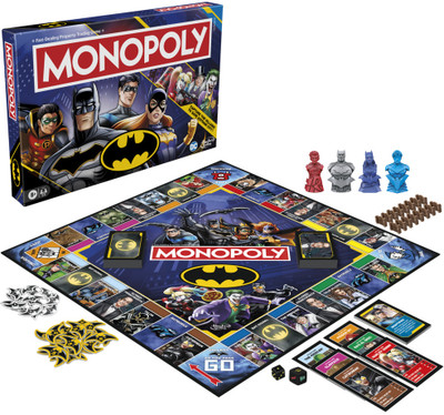 Monopoly Batman Edition Board Game Party & Fun Board Game