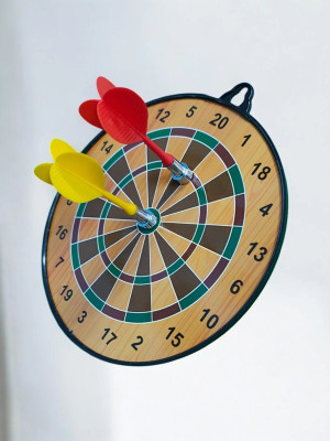 ZIPPYPLAY Magnetic Dart Board Dart Board Game
