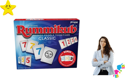Zuuluzrs Rummikub Brings People Together Board Strategy Game For Family Play Party & Fun Board Game