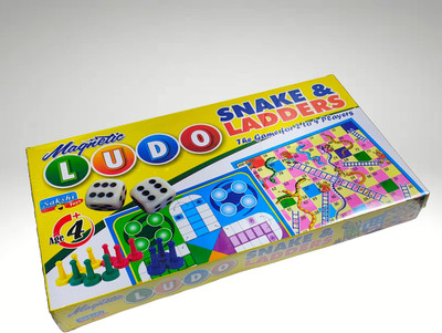 Meesaj Magnetic Ludo & Snakes Ladders Combo Game Set – Indoor Game for 2-4 Players Party & Fun Board Game