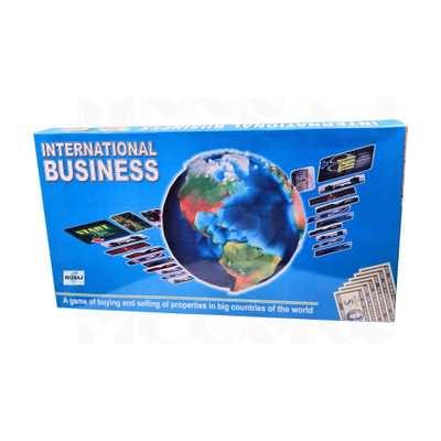 Meesaj International Business Strategy Board Game – Trade, Invest & Win Worldwide Money & Assets Board Game