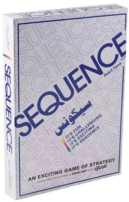 Time 2 toys Sequence Exciting Game Of Strategy Challenging Card Game, Board Game Accessories