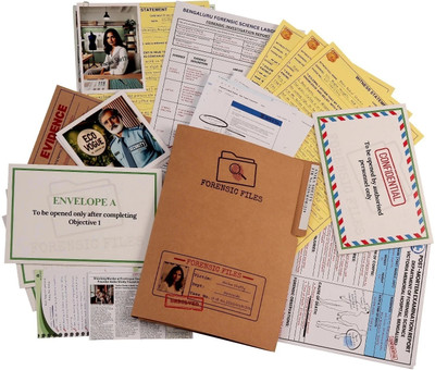 Forensic Files Murder in The Startup City | Mystery Game | Crime Solving Case | Board Game Accessories