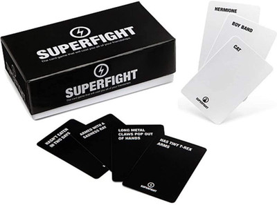 Zuuluzrs Superfight Card Game from Skybound The 500-Card Core Deck w Instructions(Black)