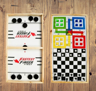 Tvm Ludo, chess & fastest finger first board game PO1 Party & Fun Board Game
