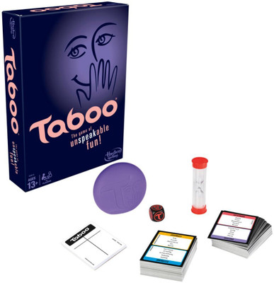 Honch Taboo Board Game, Guessing Game For Family, Friends And Adults Party & Fun Board Game